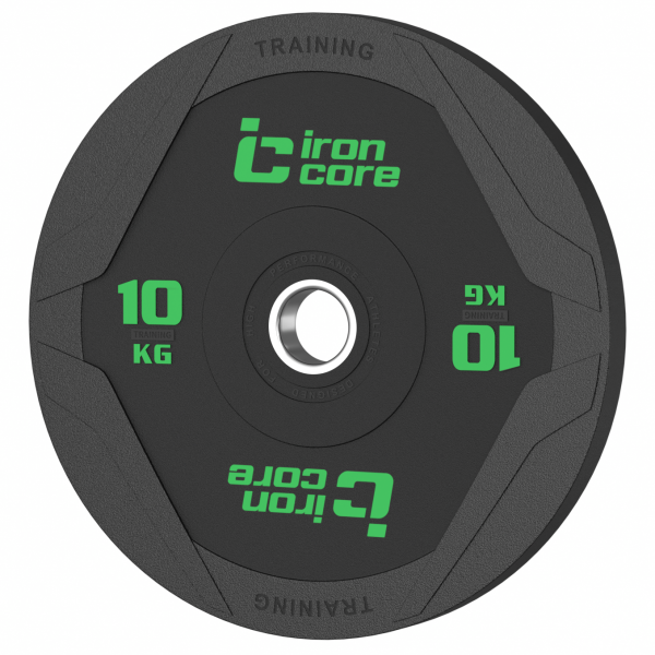 Диск бамперный тренировочный IRON CORE Standard 10 кг IC2006-10-10kg