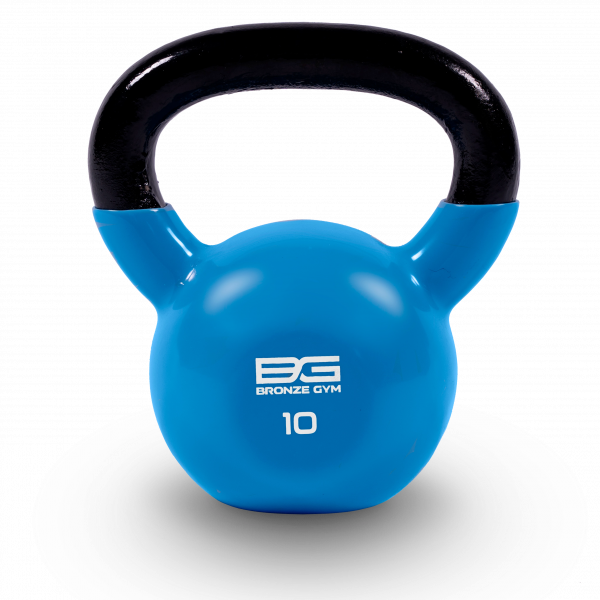 Гиря Bronze Gym в виниловой оболочке 10 кг