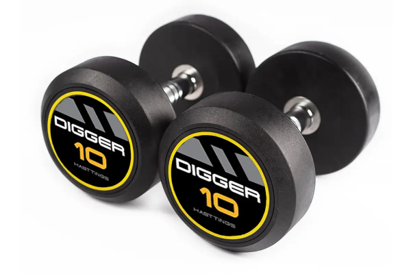 Гантель обрезиненная 5кг Hasttings Digger HD51D2A-5